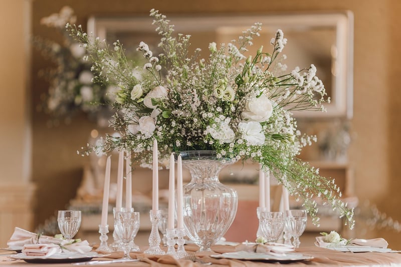 Stardust Table Centerpieces